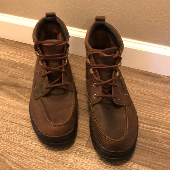 justin leather shoes